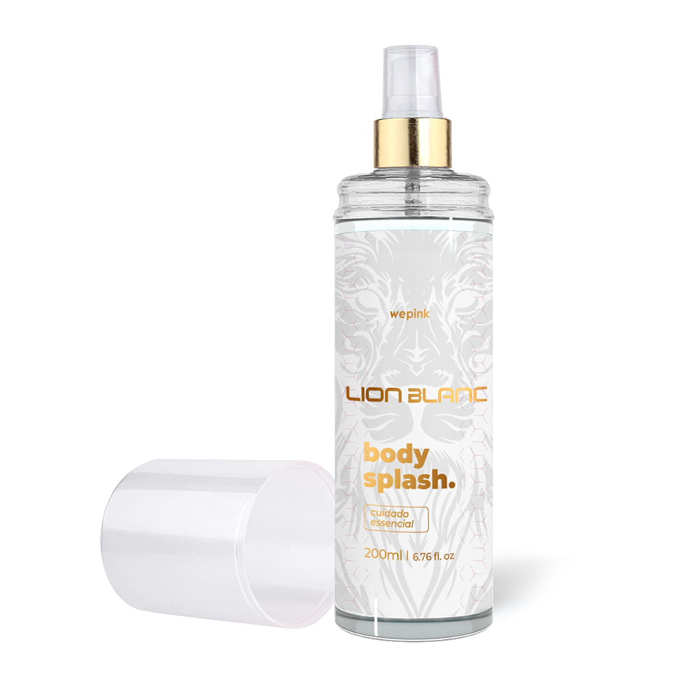 Body Splash Lion Blanc Desodorante Colônia 200ml - Wepink