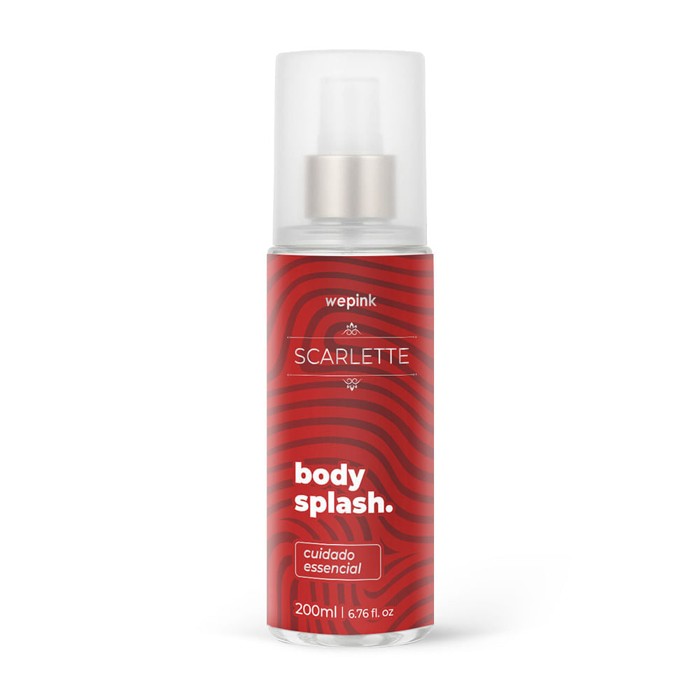ody Splash Scarlette Desodorante Colônia 200ml - Wepink
