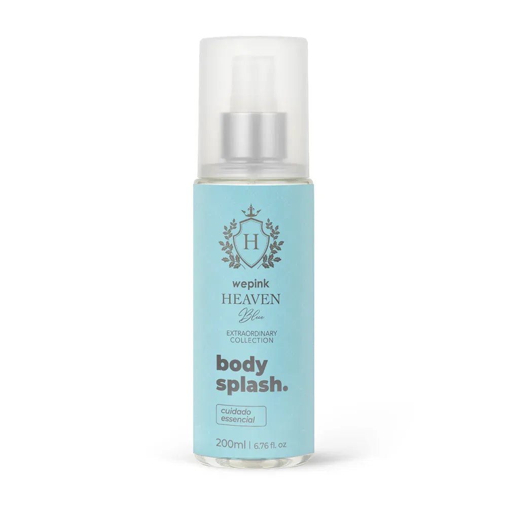 Body Splash Heaven Blue Desodorante Colônia 200ml - Wepink