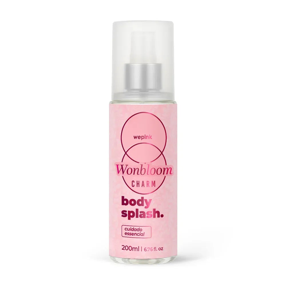 Body Splash Wonbloom Charm Desodorante Colônia 200ml - Wepink