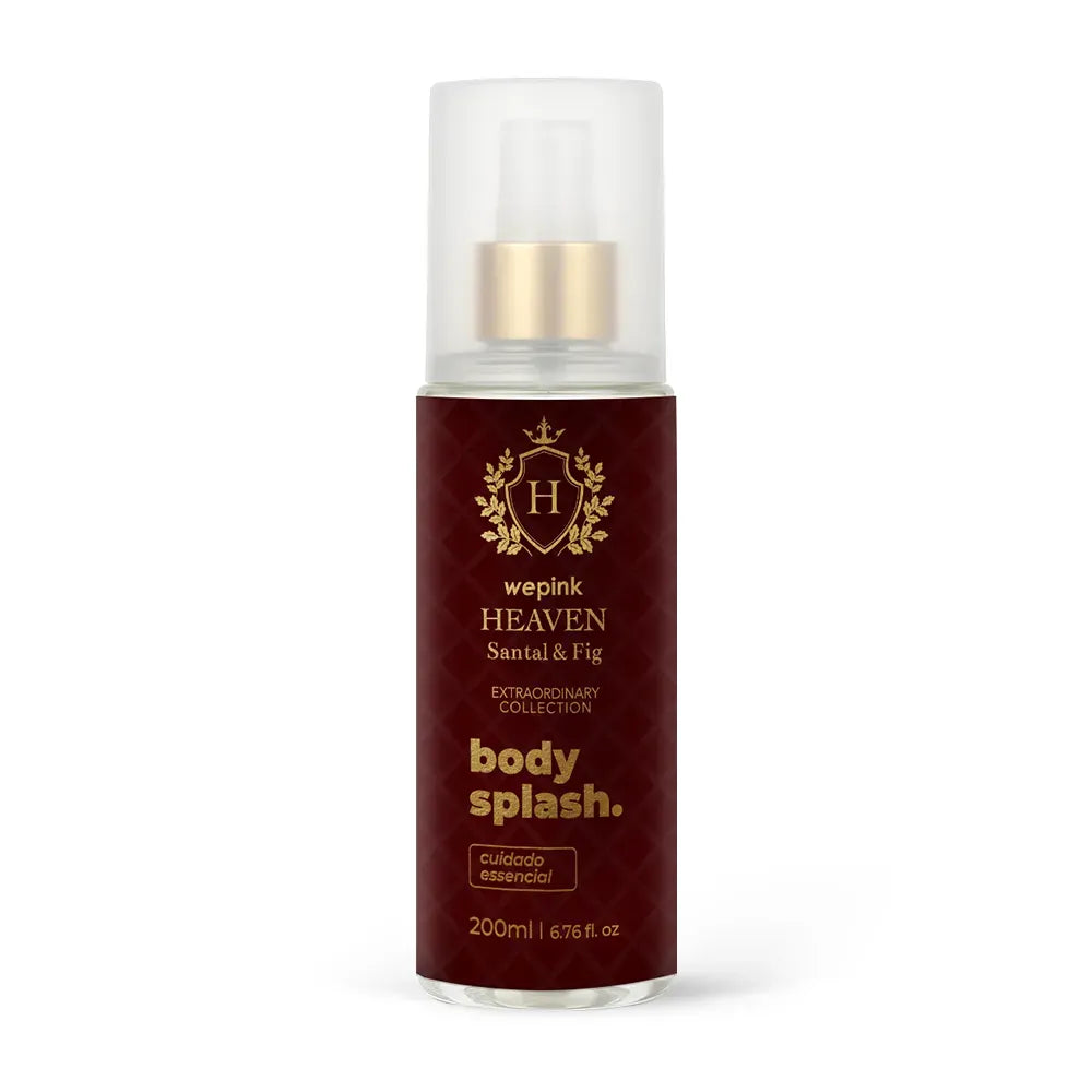 Body Splash Heaven Santal & Fig Desodorante Colônia 200ml - Wepink