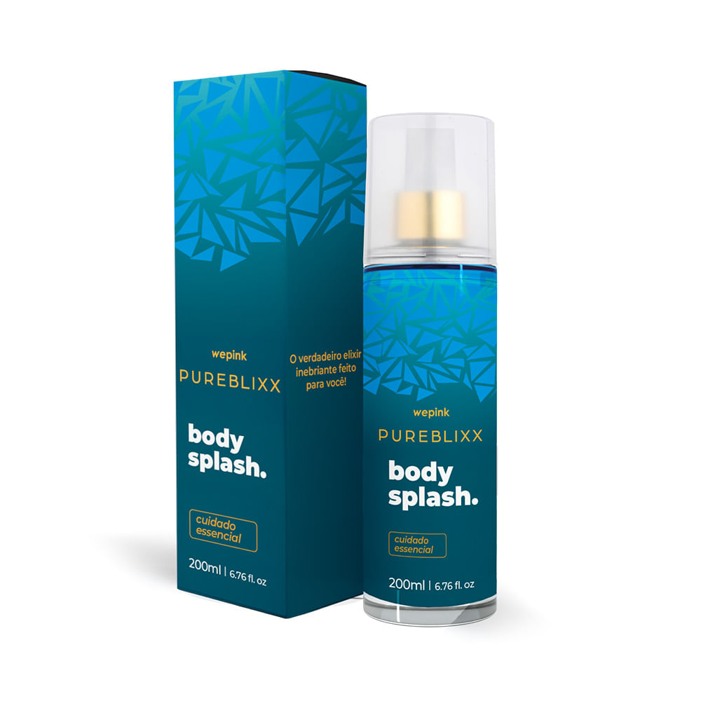 Body Splash Pureblixx Desodorante Colônia 200ml - Wepink