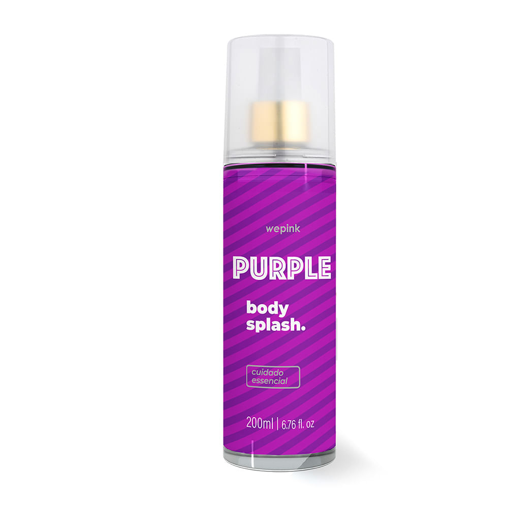 Body Splash Purple Desodorante Colônia 200ml - Wepink