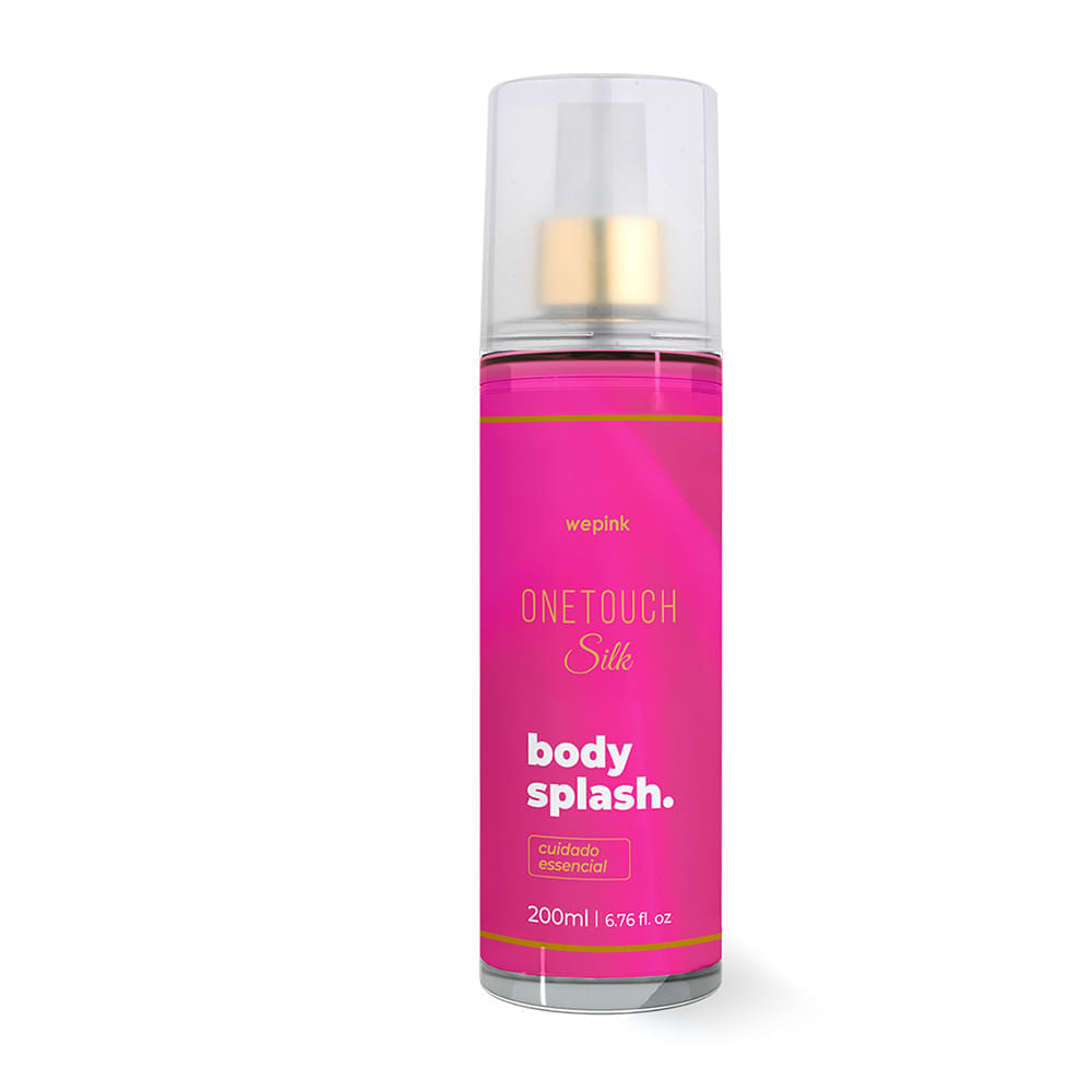 Body Splash One Touch Silk Desodorante Colônia 200ml - Wepink