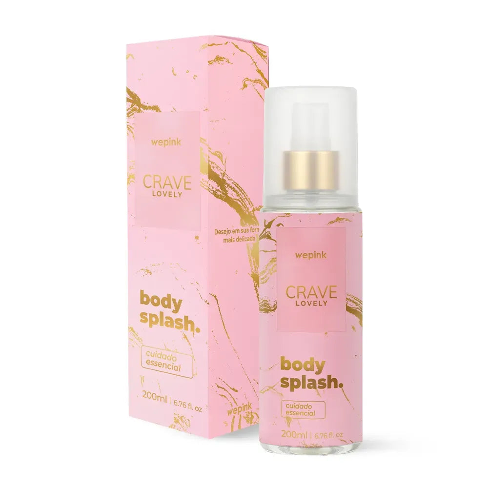 Body Splash Crave Lovely Desodorante Colônia 200ml - Wepink