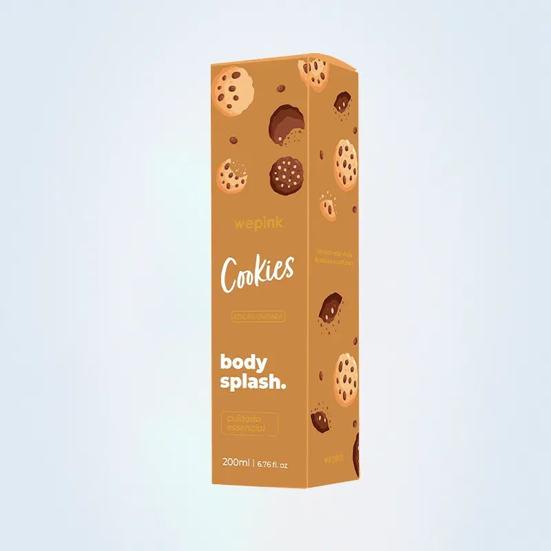 Body Splash Cookies Desodorante Colônia 200ml - Wepink