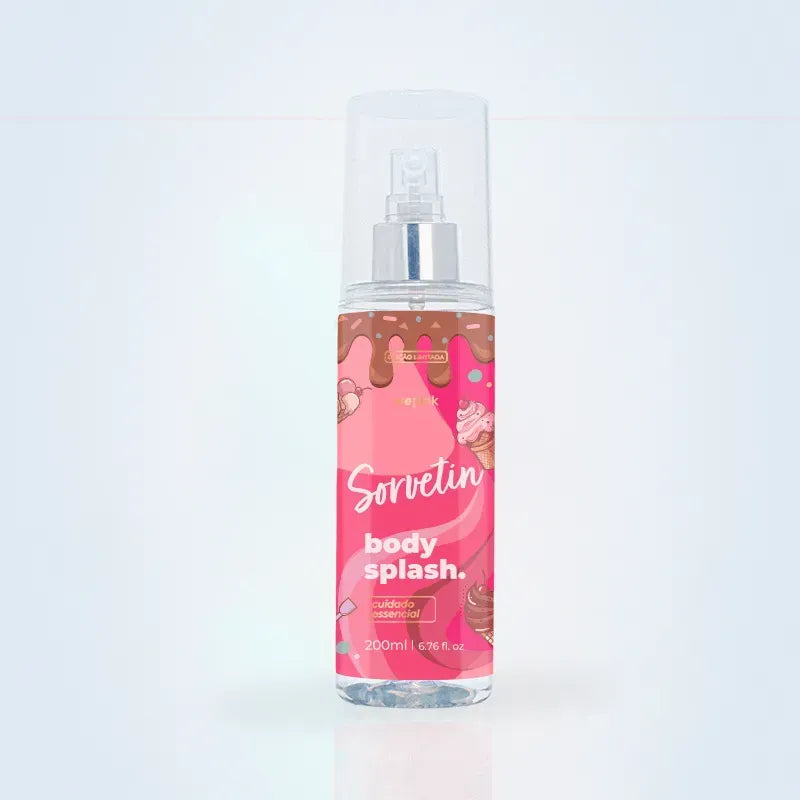 Body Splash Sorvetin Desodorante Colônia 200ml - Wepink