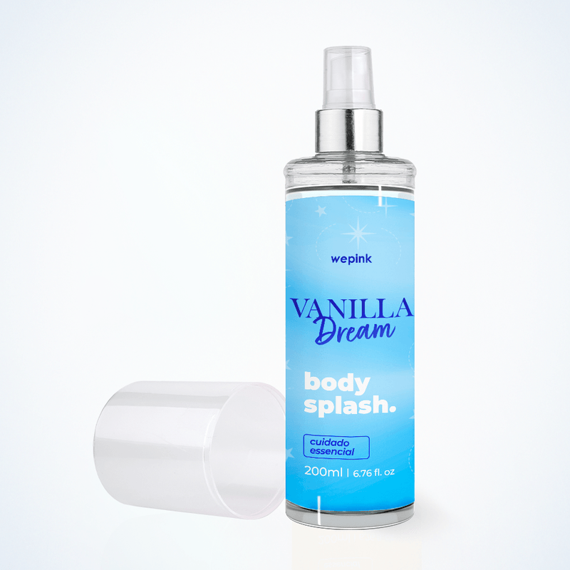 Body Splash Vanilla Dream Desodorante Colônia 200ml - Wepink