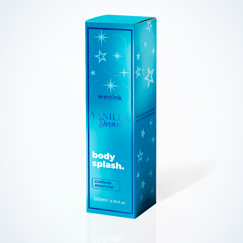 Body Splash Vanilla Dream Desodorante Colônia 200ml - Wepink