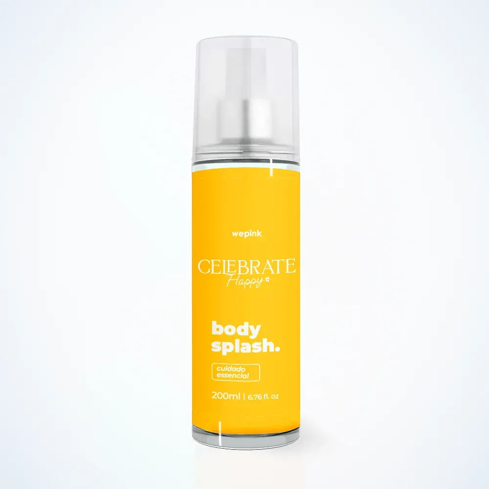 Body Splash Celebrate Happy Desodorante Colônia 200ml - Wepink