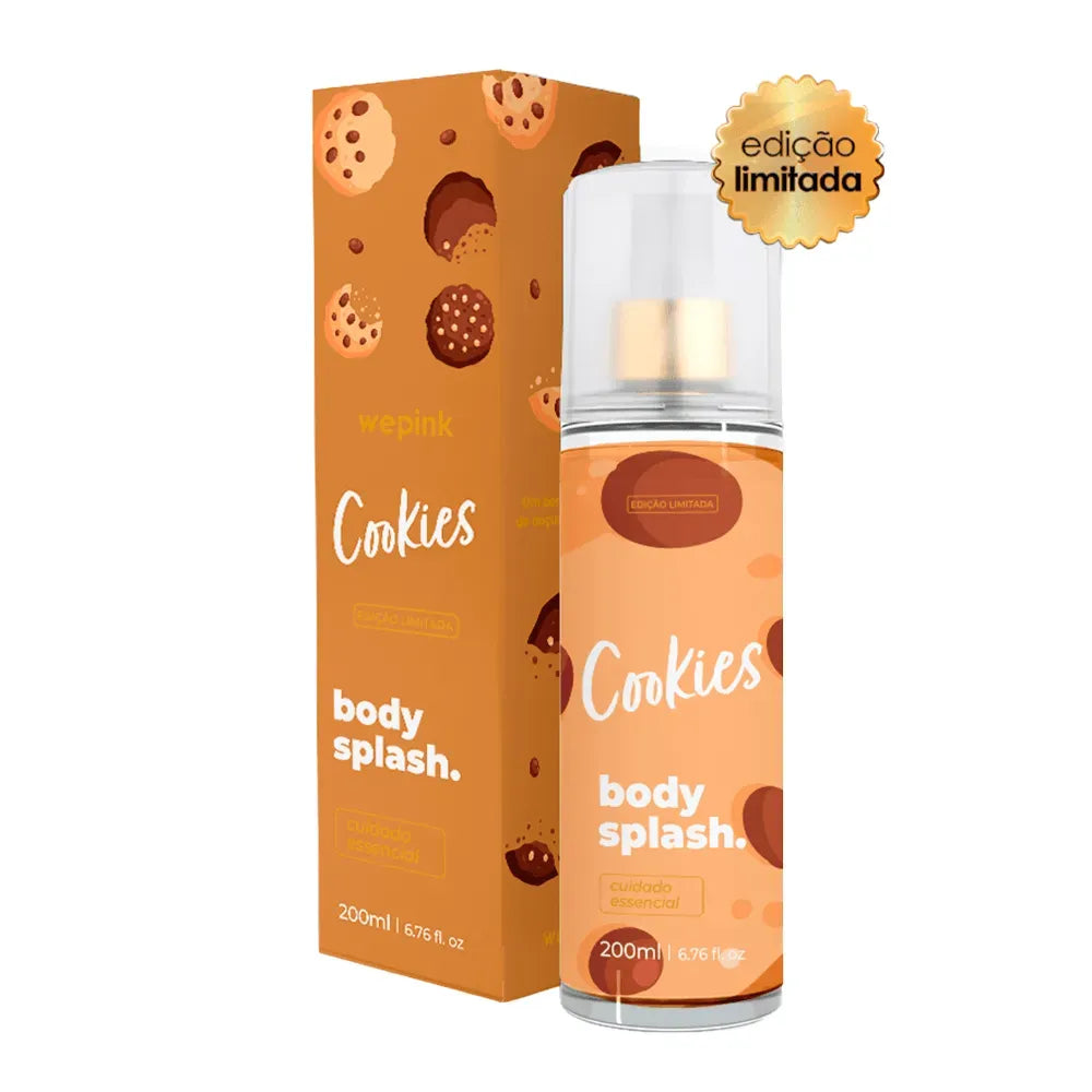 Body Splash Cookies Desodorante Colônia 200ml - Wepink
