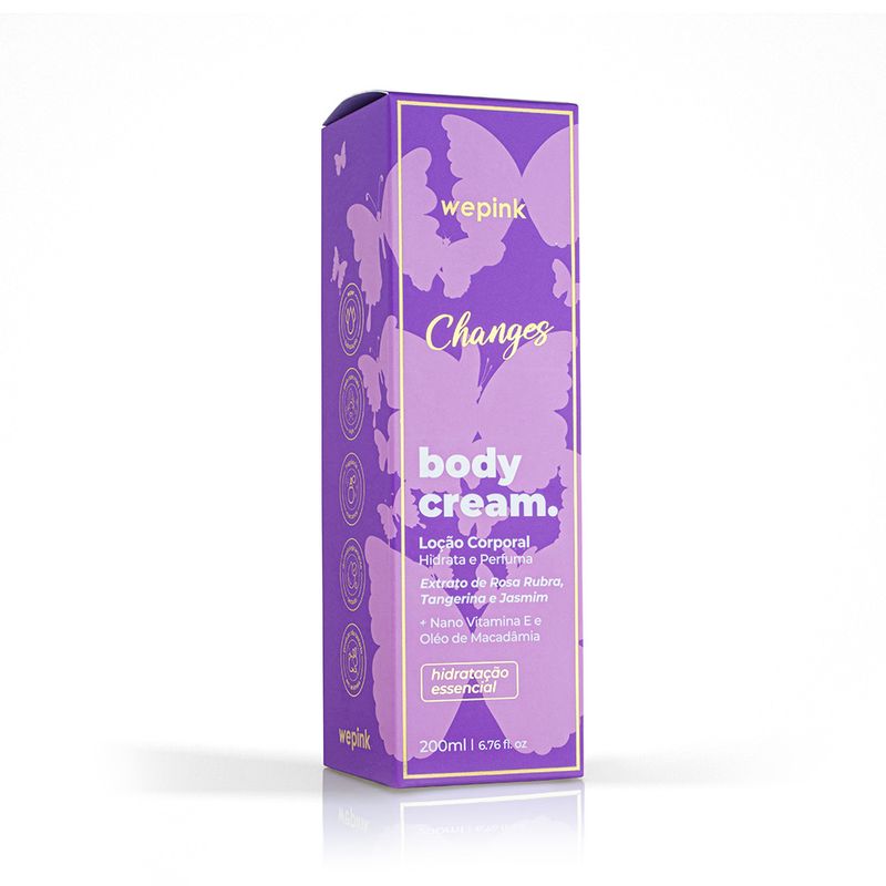Body Cream Changes Desodorante Hidratante 200ml - Wepink
