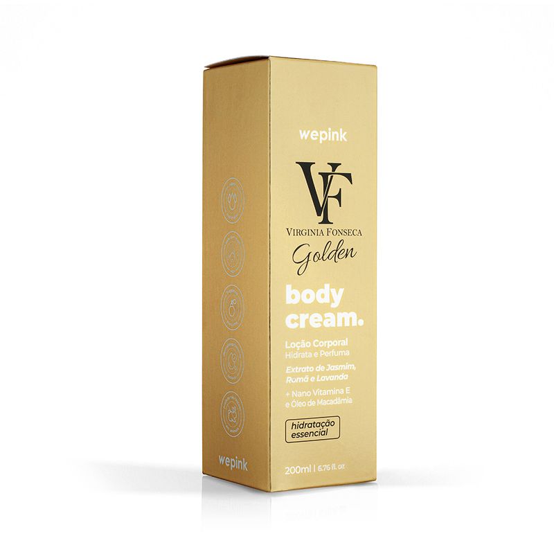 Body Cream VF Golden Desodorante Hidratante 200ml - Wepink