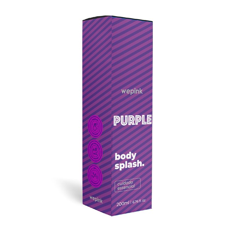 Body Splash Purple Desodorante Colônia 200ml - Wepink