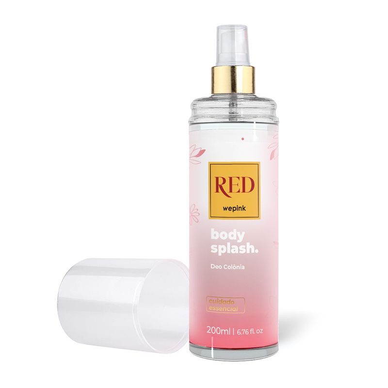 Body Splash Red Desodorante Colônia 200ml - Wepink