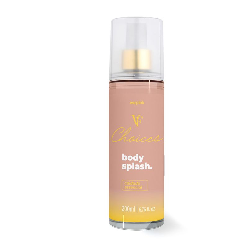 Body Splash VF Choices Desodorante Colônia 200ml - Wepink