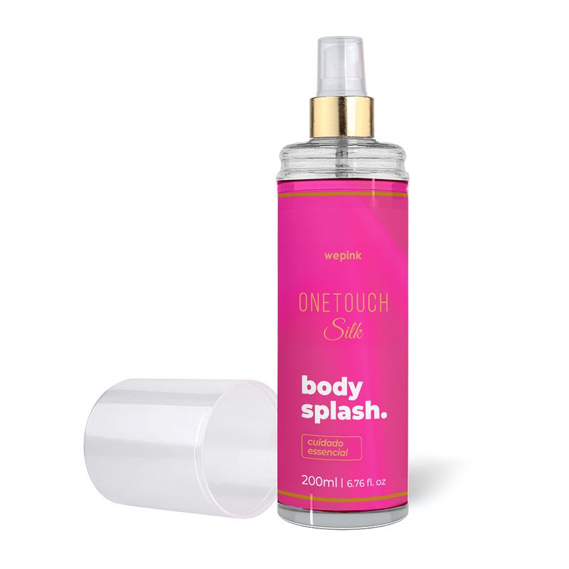 Body Splash One Touch Silk Desodorante Colônia 200ml - Wepink
