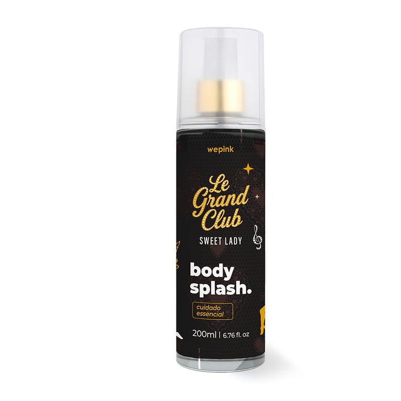Body Splash Le Grand Club Sweet Lady Desodorante Colônia 200ml - Wepink