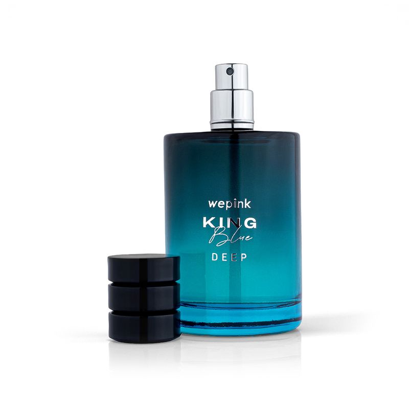 King Blue Deep Desodorante Colônia 100ml - Wepink
