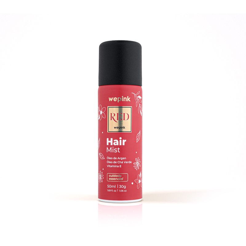 Hair Mist Red Desodorante Capilar 50ml - Wepink