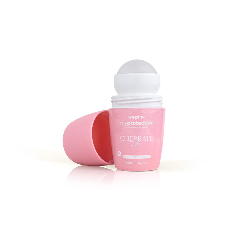 Desodorante Antitranspirante Roll-on Celebrate Life 50ml - Wepink