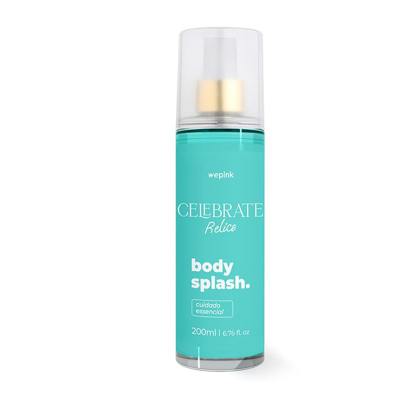 Body Splash Celebrate Relics Desodorante Colônia 200ml - Wepink
