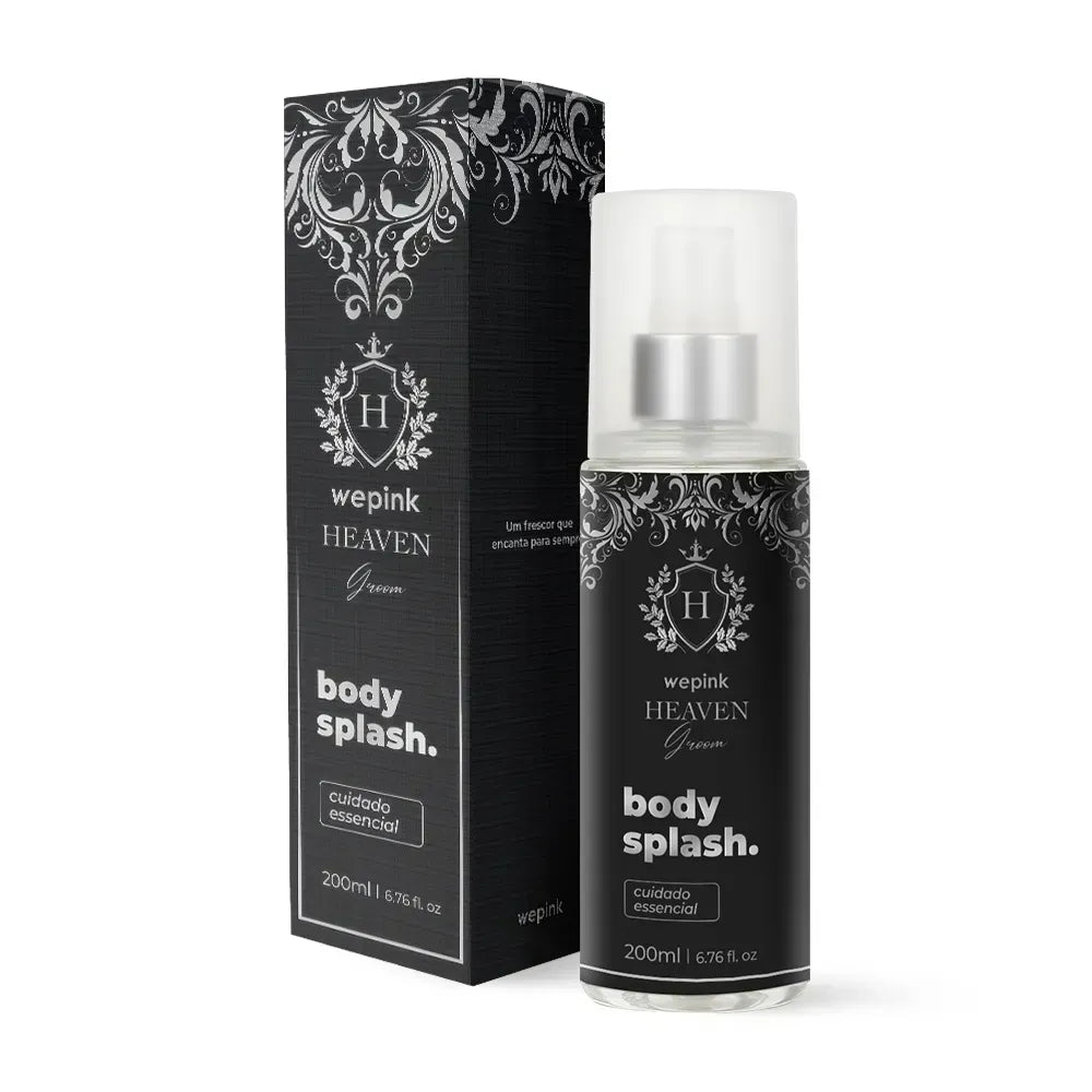 Body Splash Heaven Groom Desodorante Colônia 200ml - Wepink