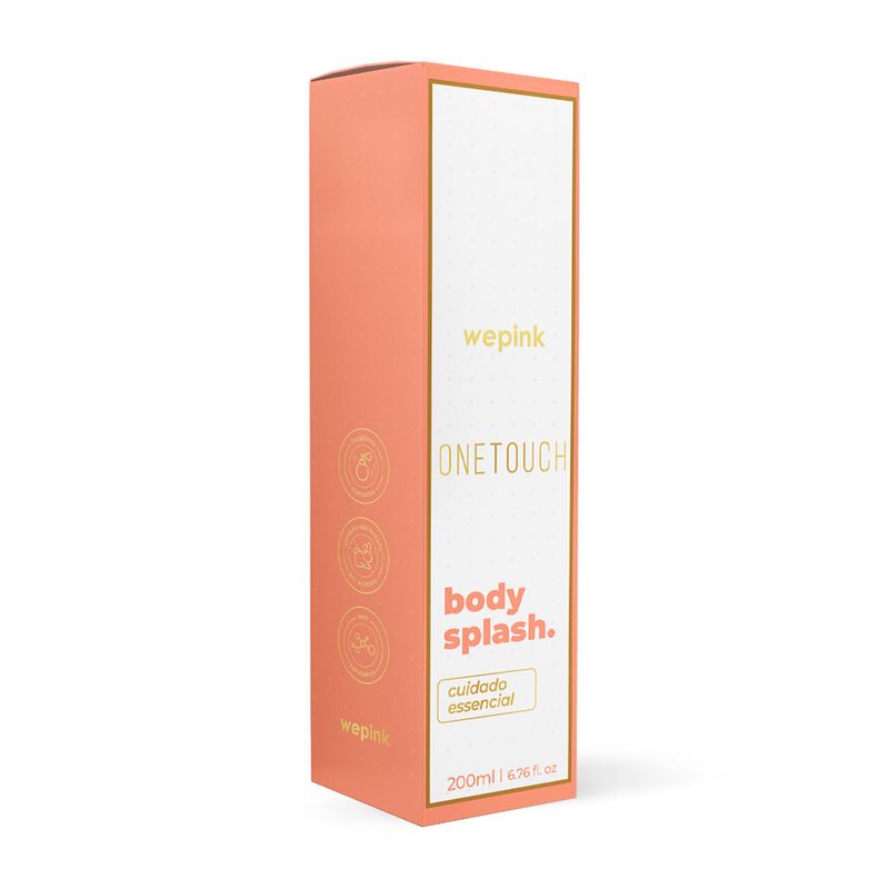 Body Splash One Touch Desodorante Colônia 200ml - Wepink