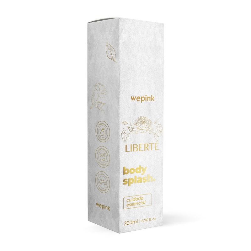 Body Splash Liberté Desodorante Colônia 200ml - Wepink