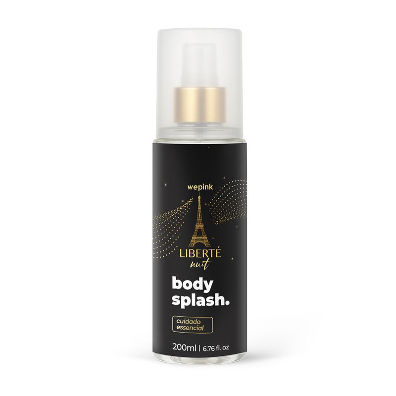 Body Splash Liberté Nuit Desodorante Colônia 200ml - Wepink