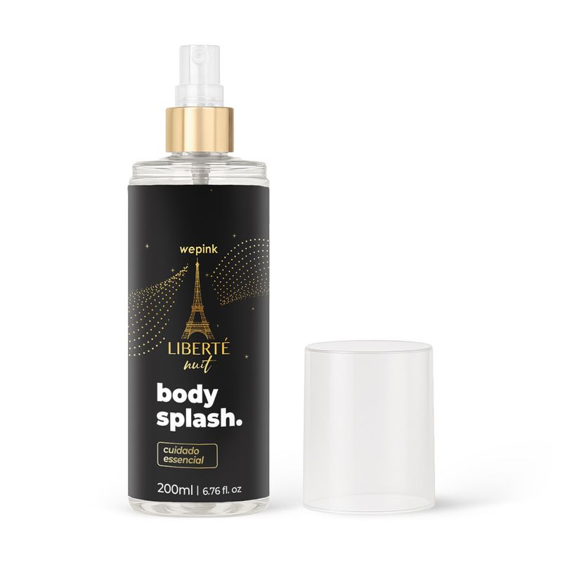 Body Splash Liberté Nuit Desodorante Colônia 200ml - Wepink