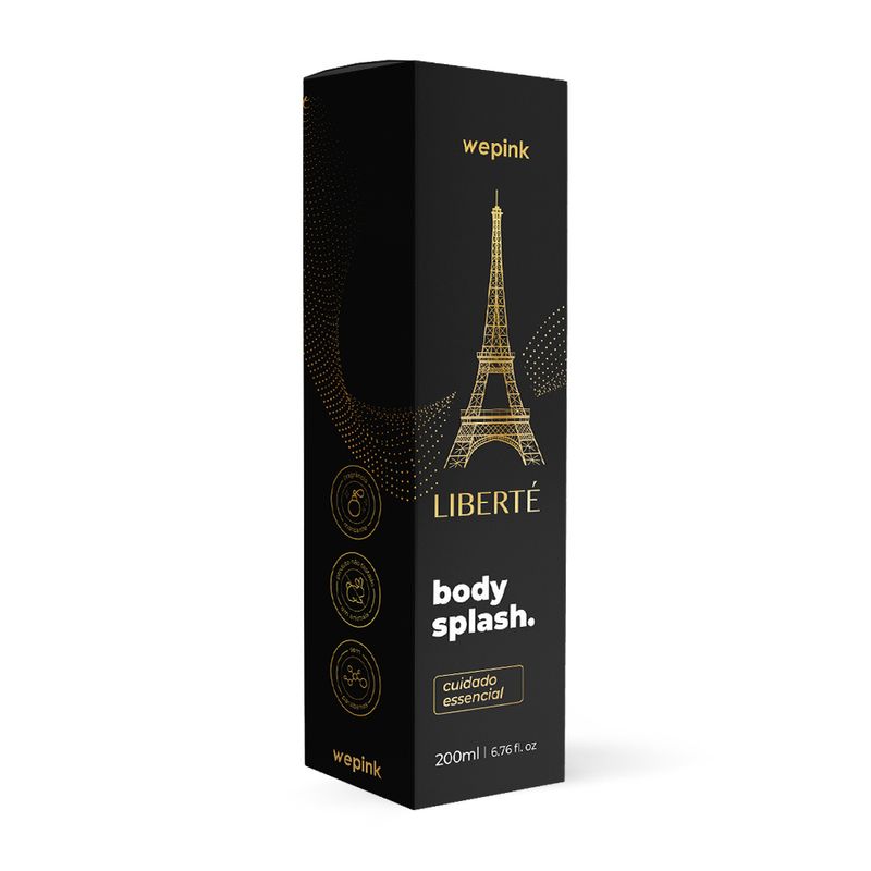 Body Splash Liberté Nuit Desodorante Colônia 200ml - Wepink