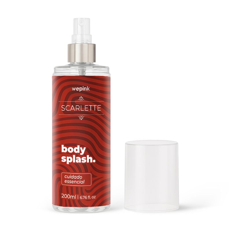ody Splash Scarlette Desodorante Colônia 200ml - Wepink
