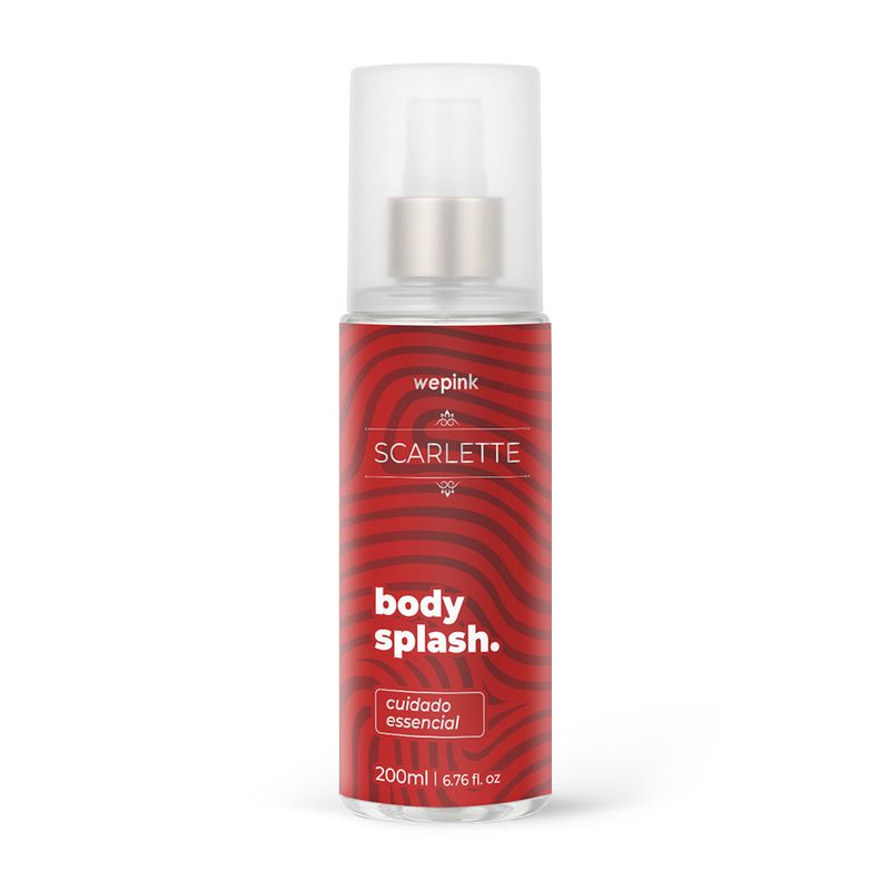 ody Splash Scarlette Desodorante Colônia 200ml - Wepink