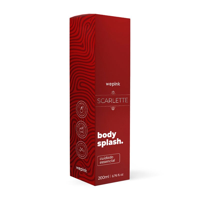 ody Splash Scarlette Desodorante Colônia 200ml - Wepink
