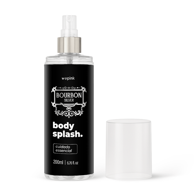 Body Splash Bourbon Silver Desodorante Colônia 200ml - Wepink