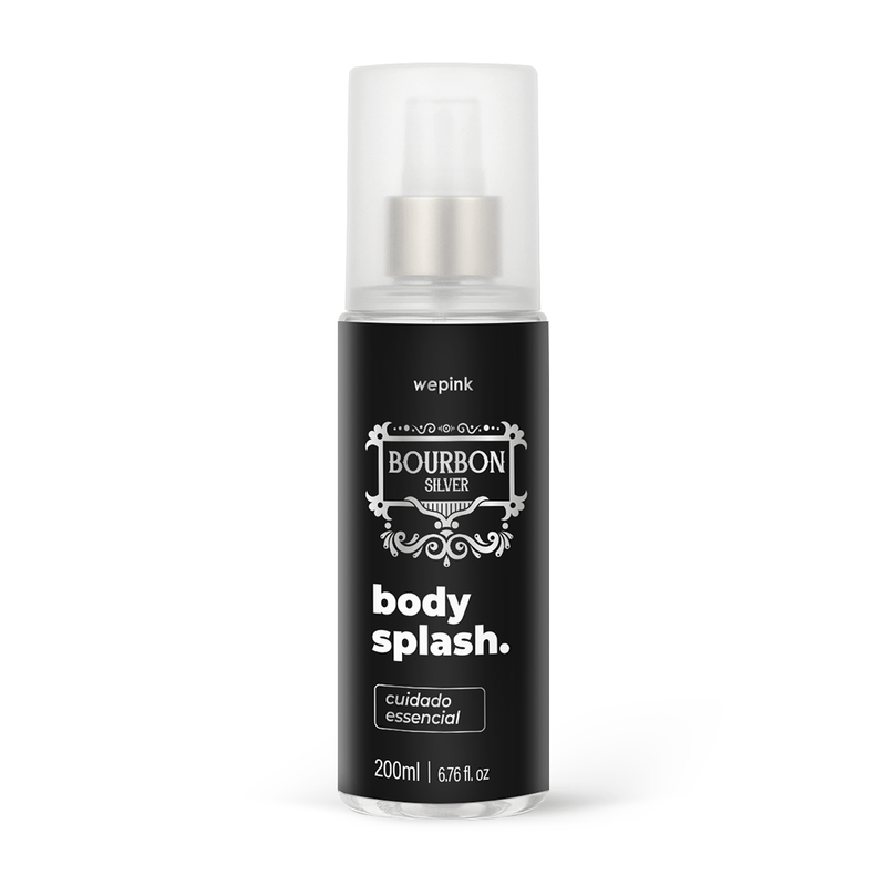 Body Splash Bourbon Silver Desodorante Colônia 200ml - Wepink