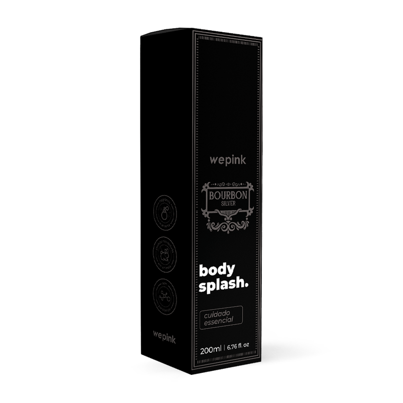 Body Splash Bourbon Silver Desodorante Colônia 200ml - Wepink