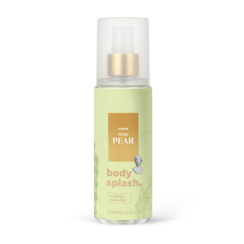 Body Splash Pure Pear Desodorante Colônia 200ml - Wepink