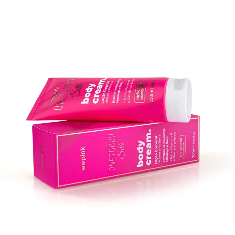 Body Cream One Touch Silk Desodorante Hidratante 200ml - Wepink