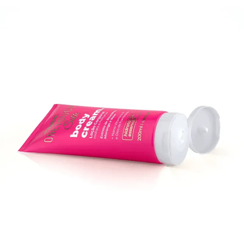 Body Cream One Touch Silk Desodorante Hidratante 200ml - Wepink