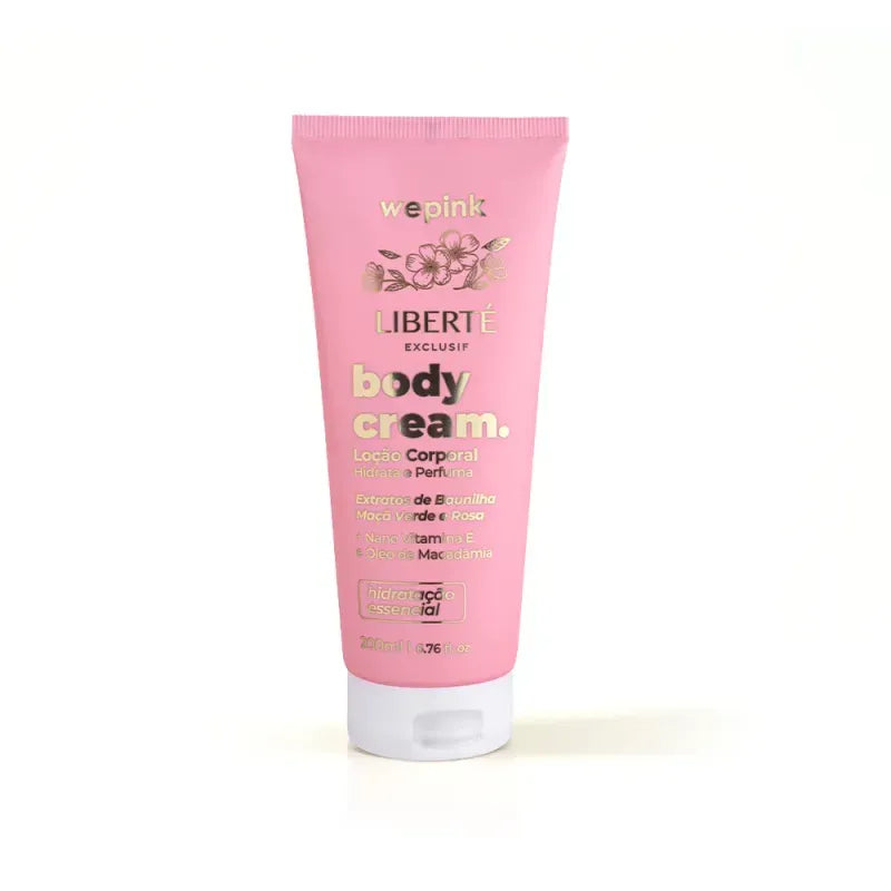 Body Cream Liberté Exclusif Desodorante Hidratante 200ml - Wepink