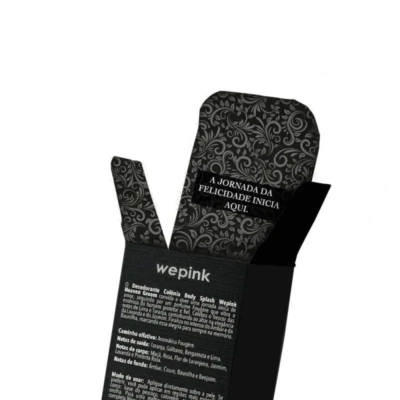 Body Splash Heaven Groom Desodorante Colônia 200ml - Wepink