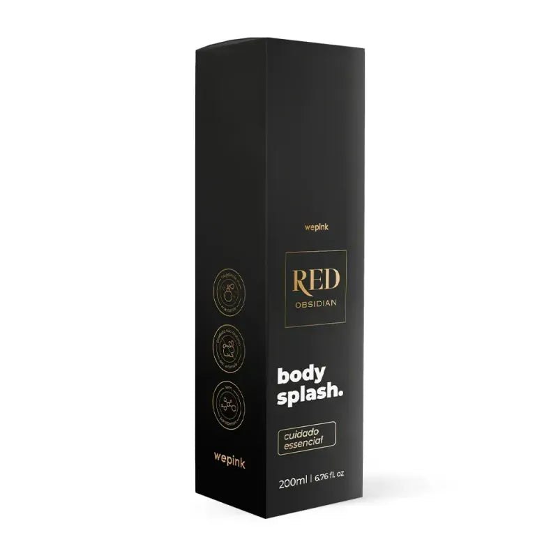 Body Splash Red Obsidian Desodorante Colônia 200ml - Wepink