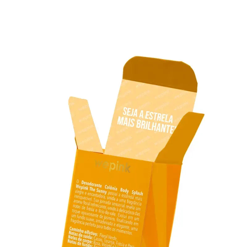 Body Splash The Sunny Desodorante Colônia 200ml - Wepink