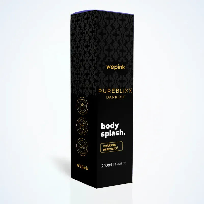 Body Splash Pureblixx Darkest Desodorante Colônia 200ml - Wepink