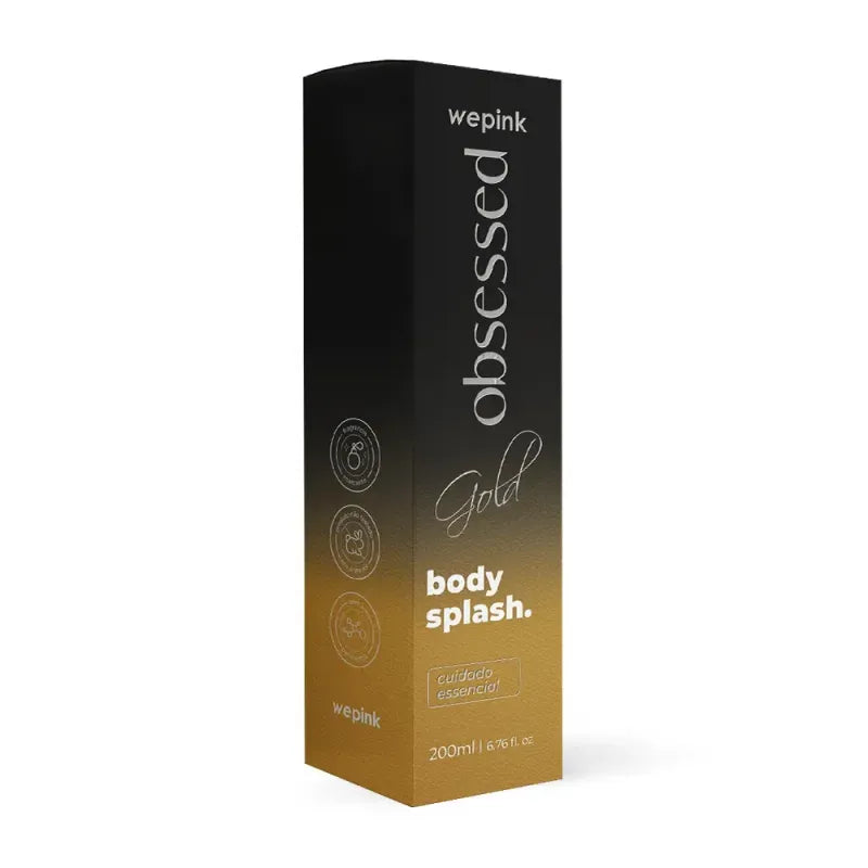Body Splash Obsessed Gold Desodorante Colônia 200ml - Wepink