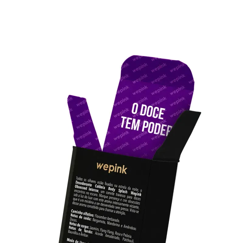 Body Splash Obsessed Intense Desodorante Colônia 200ml - Wepink
