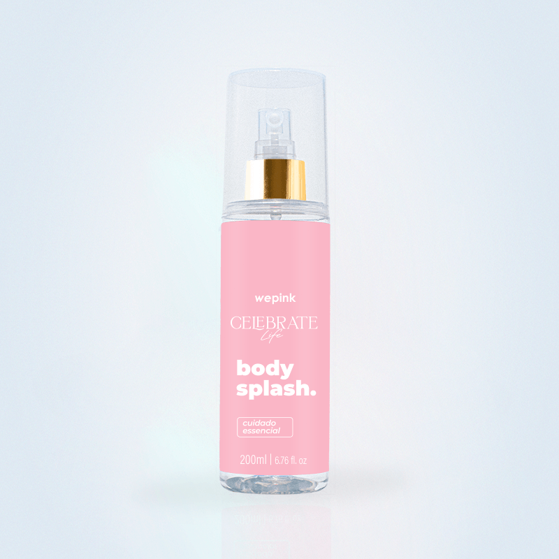Body Splash Celebrate Life Desodorante Colônia 200ml - Wepink