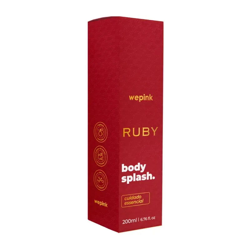 Body Splash Ruby Desodorante Colônia 200ml - Wepink
